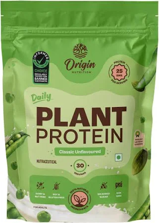 Origin Nutrition Unflavoured Vegan Protein Powder